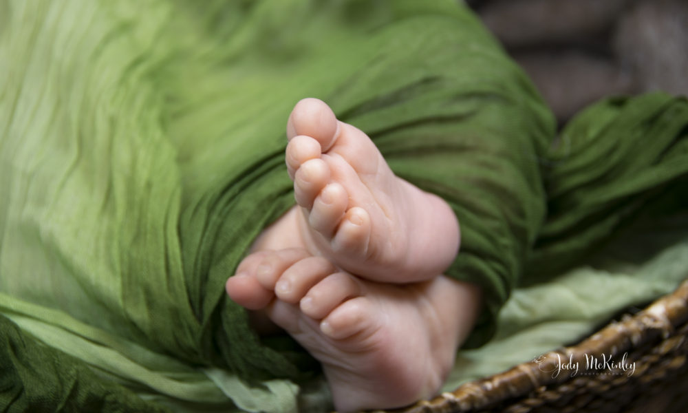 photo of baby's feet